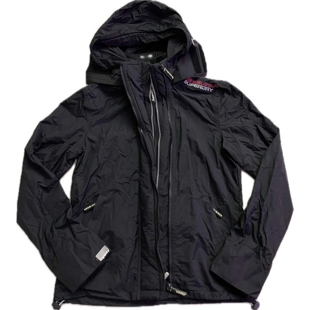 Superdry Black Windcheater Jacket - image 1